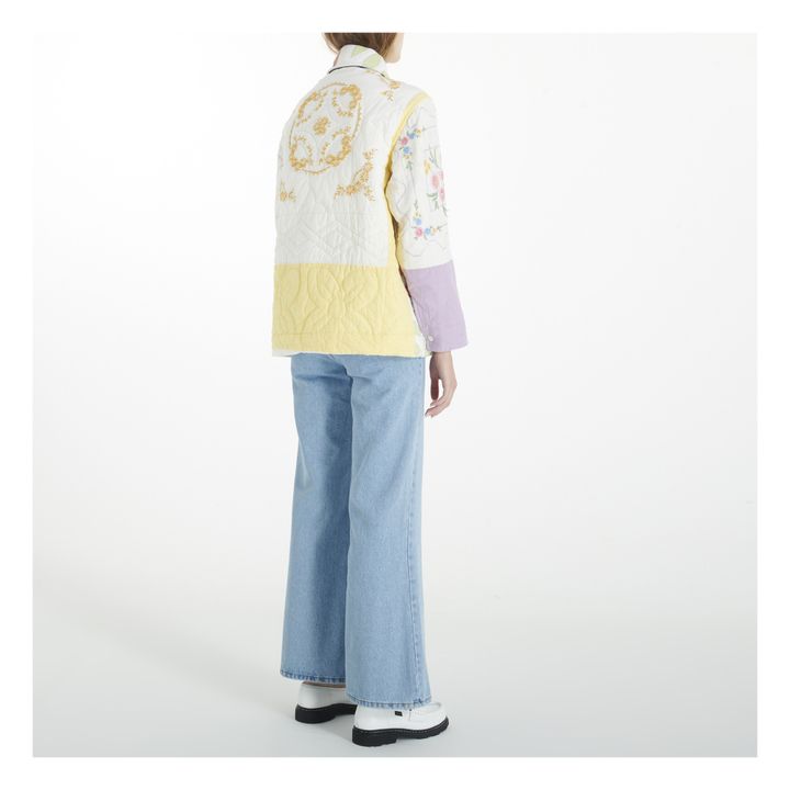 Ardmore Quilt Patchwork Jacket | Pale yellow- Product image n°3