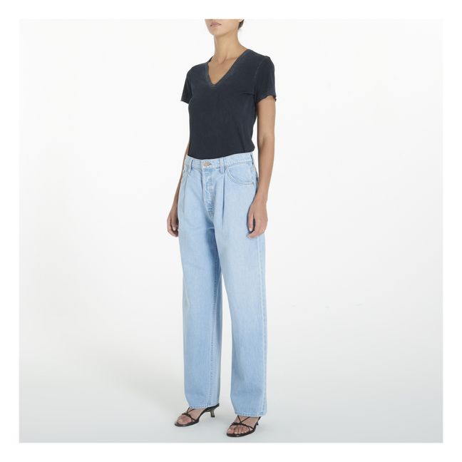Jeans The Pleated Fun Dip Puddle | Blu