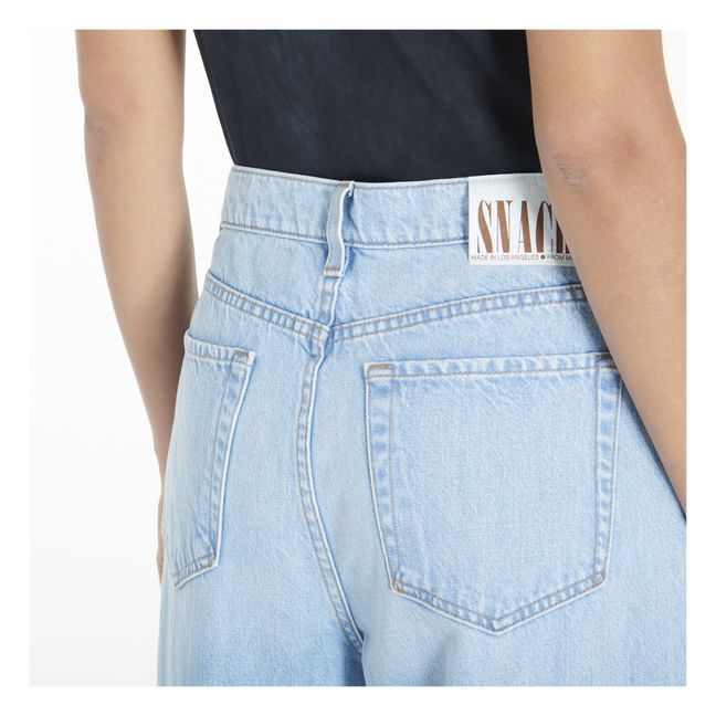 Jeans The Pleated Fun Dip Puddle | Blu