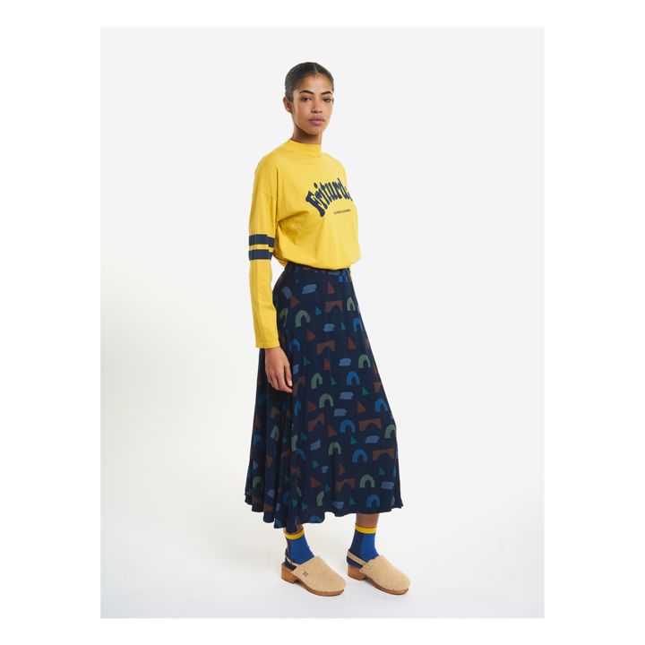 Playful Ecovero Viscose Skirt - Women’s Collection  | Nachtblau- Produktbild Nr. 2