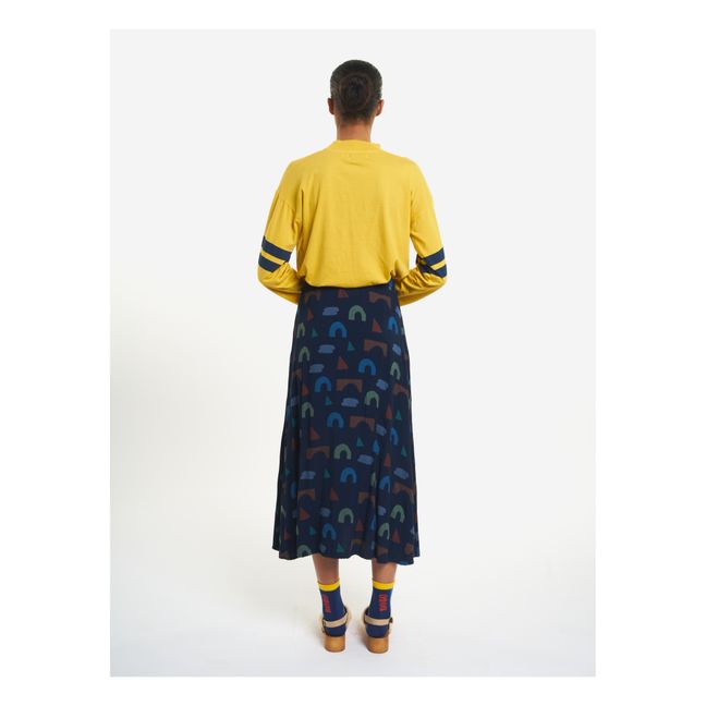 Playful Ecovero Viscose Skirt - Women’s Collection - Midnight blue