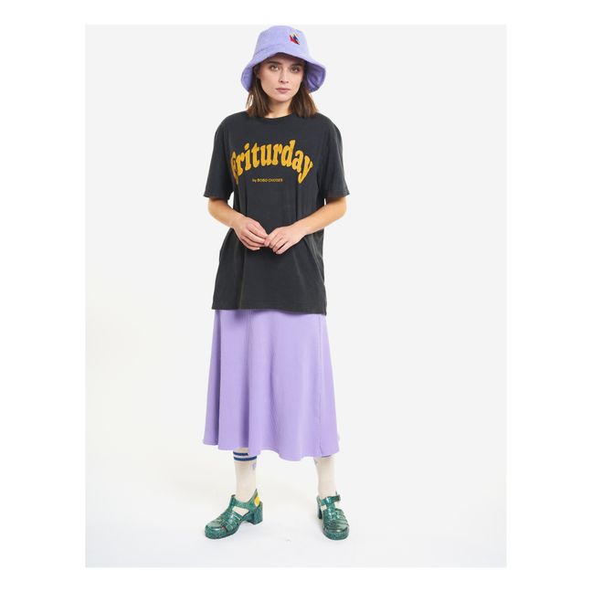 Ribbed Jersey Skirt - Women’s Collection  | Mauve
