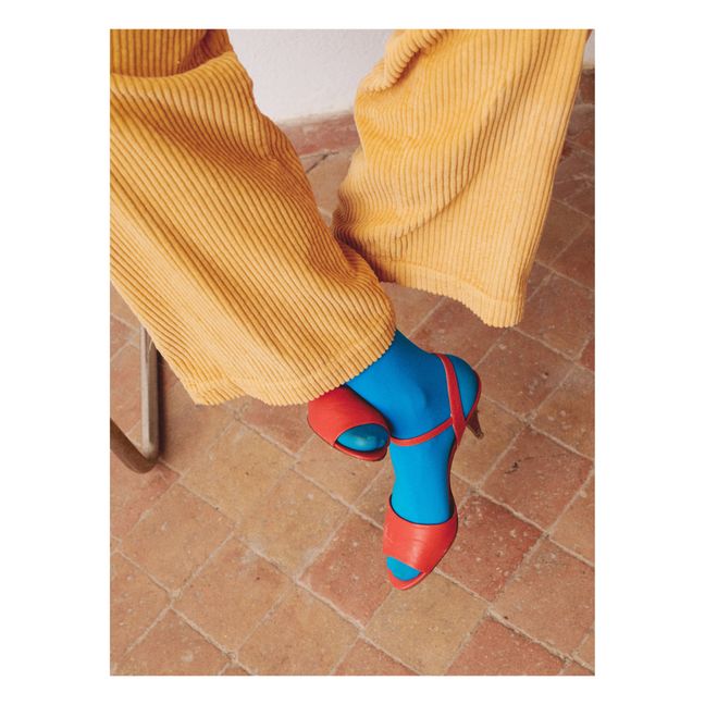 Corduroy Trousers - Women’s Collection - Amarillo