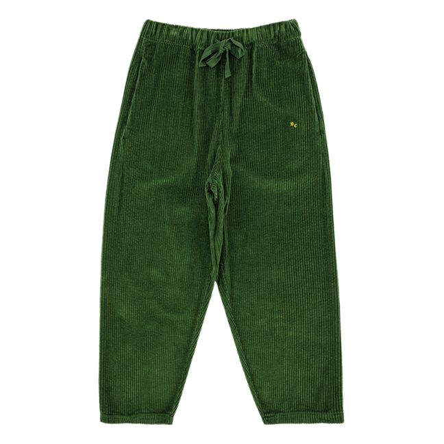 Pantalon Velours Côtelé - Collection Adulte - Vert