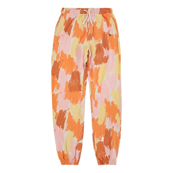 orange camouflage joggers