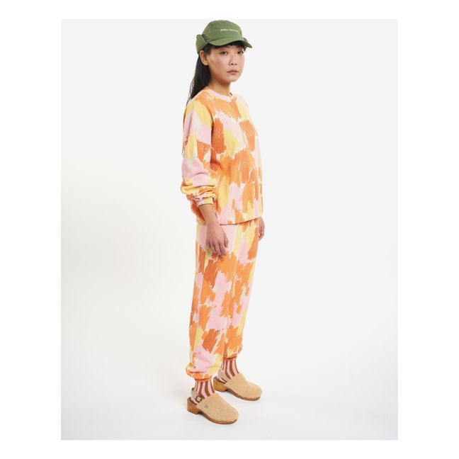 Jogger Coton Bio Camouflage - Collection Femme - Orange
