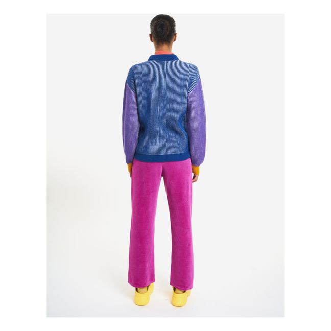 Ribbed Cardigan - Women’s Collection - Azul