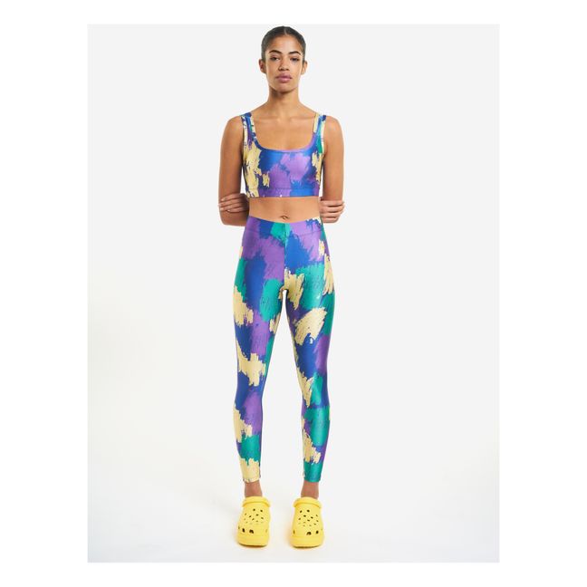 Camouflage Technical Leggings - Women’s Collection - Blu