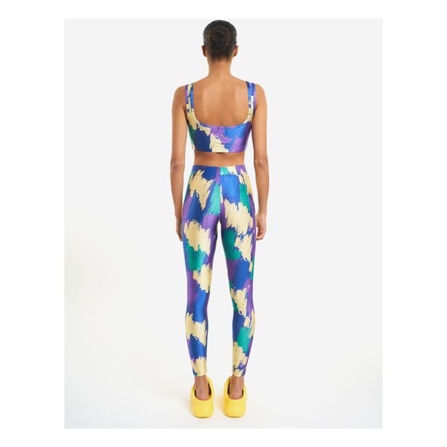 Camouflage Technical Leggings - Women’s Collection - Azul