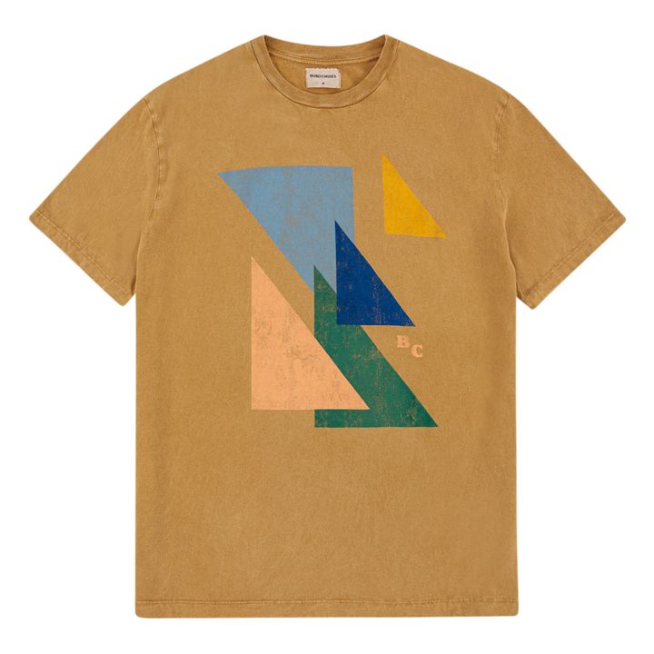 Organic Cotton Geometric T-shirt - Adult Collection  | Ocre- Imagen del producto n°0