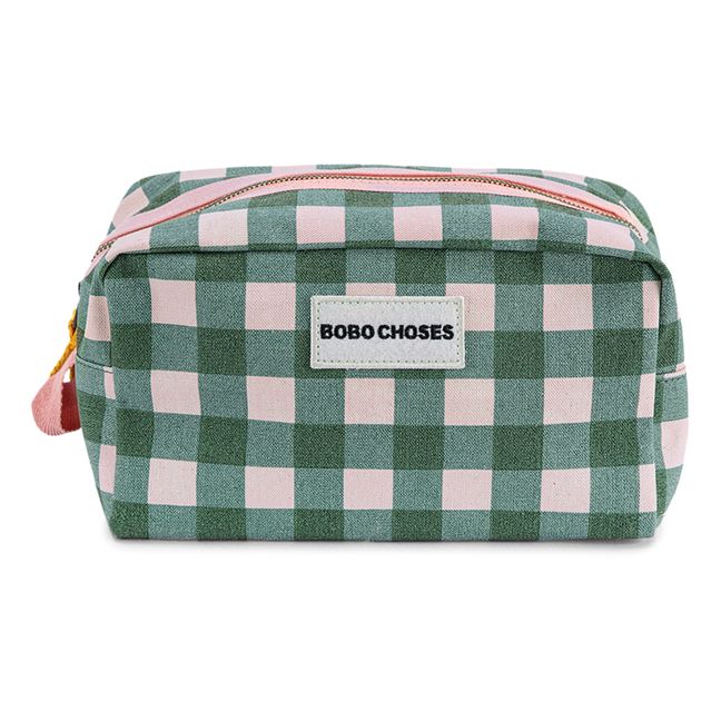 Checked Pouch - Adult Collection  | Grün