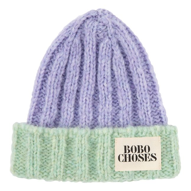 Two-Tone Beanie - Adult Collection - Malva