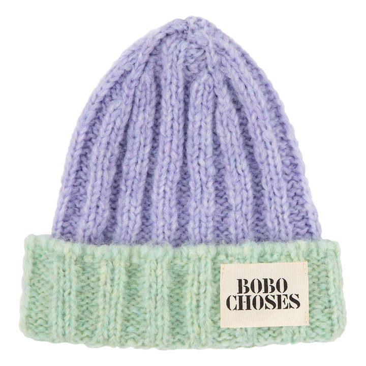 Two-Tone Beanie - Adult Collection  | Mauve- Product image n°0
