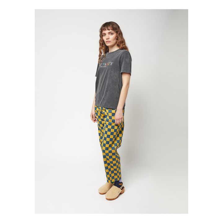 Fun Capsule Organic Cotton T-shirt - Women’s Collection  | Charcoal grey- Product image n°3