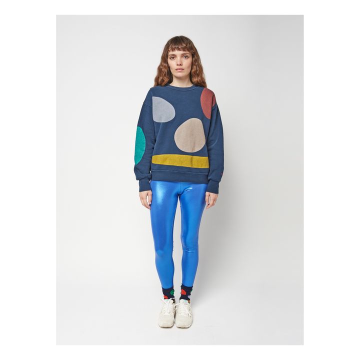 Fun Capsule Organic Cotton Sweatshirt - Women’s Collection  | Blau- Produktbild Nr. 7