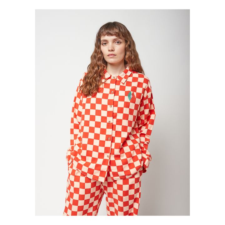 Fun Capsule Ecovero and Organic Cotton Pyjamas - Women’s Collection  | Rosso- Immagine del prodotto n°4
