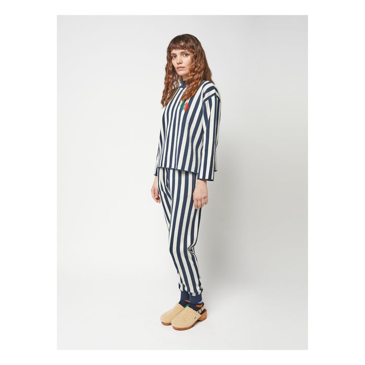 Fun Capsule Striped Knit Trousers - Women’s Collection  | Blau- Produktbild Nr. 1