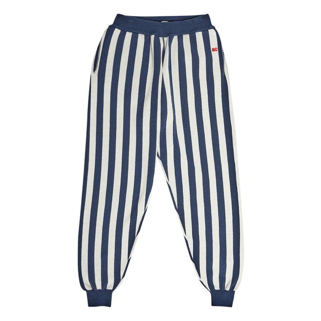 Fun Capsule Striped Knit Trousers - Women’s Collection  | Blue