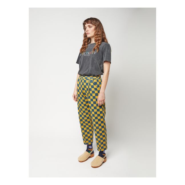 Fun Capsule Checked Trousers - Women’s Collection  | Giallo