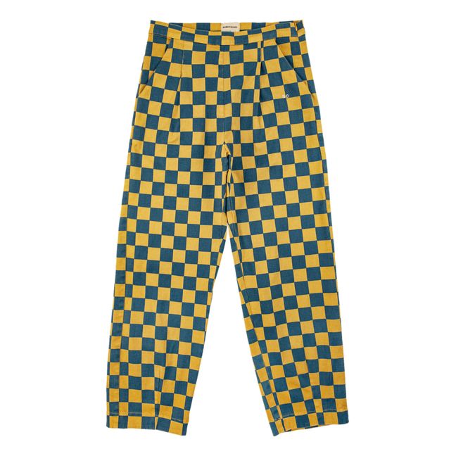 Fun Capsule Checked Trousers - Women’s Collection  | Giallo