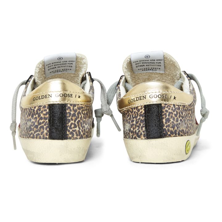 Super-Star Leopard Print Sneakers Brown- Product image n°4