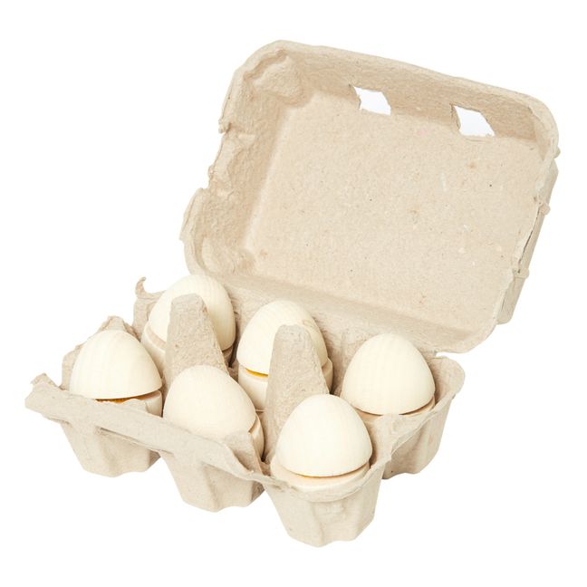 Caja de 6 huevos partidos