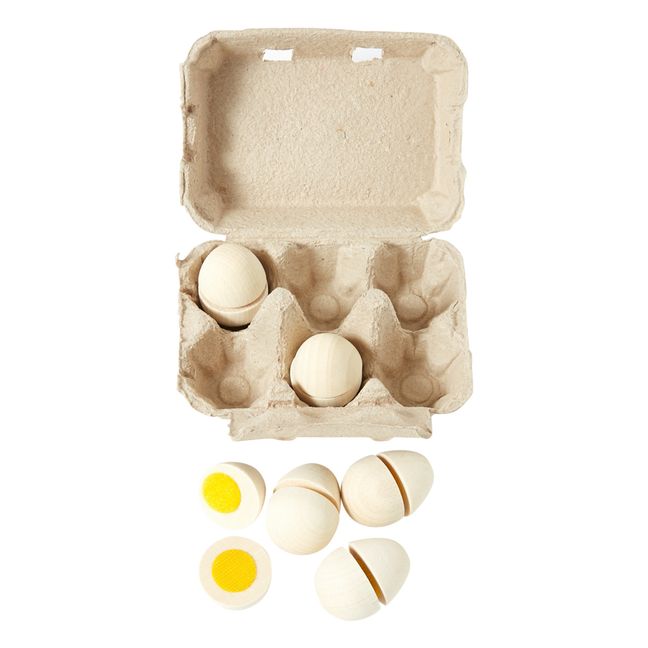 Boîte de 6 œufs à découper