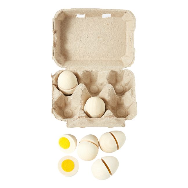 Carton of 6 Toy Eggs 