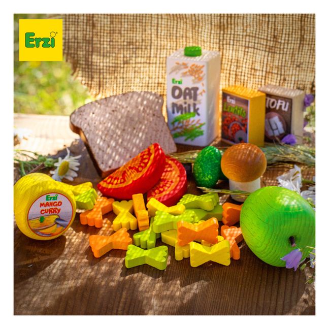 Erzi Mini Wooden Onions in a Net  Eco-friendly Toys Made in Germany – Tree  Hollow Toys