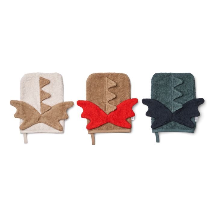 Sylvester Organic Cotton Wash Gloves - Set of 3- Imagen del producto n°2
