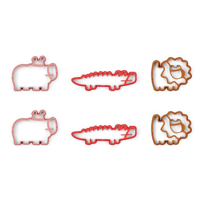 Karina Silicone Cookie Cutters | Red