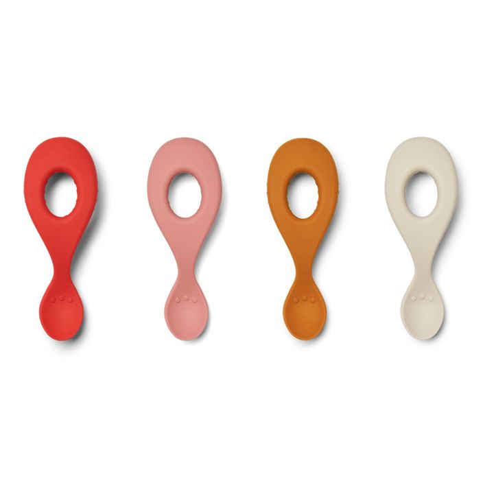 Liva Silicone Spoons - Set of 4 | Rojo- Imagen del producto n°0