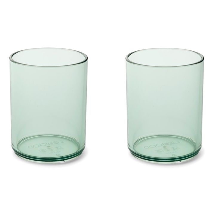 Mika Tritan Cups - Set of 2 | Pale green- Product image n°0