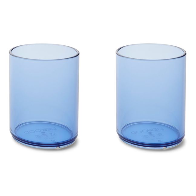 Mika Tritan Cups - Set of 2 | Blue