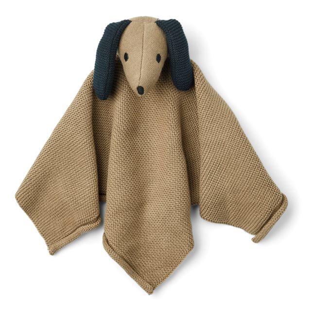 Peluche conejo Milo de algodón bio | Beige
