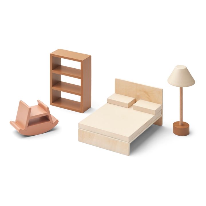 Doll’s House Bedroom Furniture Set | Pink- Product image n°0