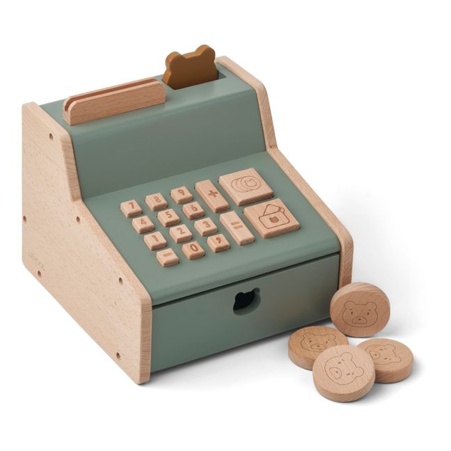 Wooden Cash Register | Grün