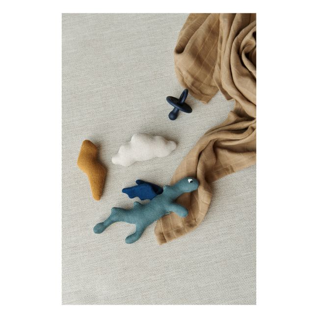 Hochet Carson en coton bio -set de 3