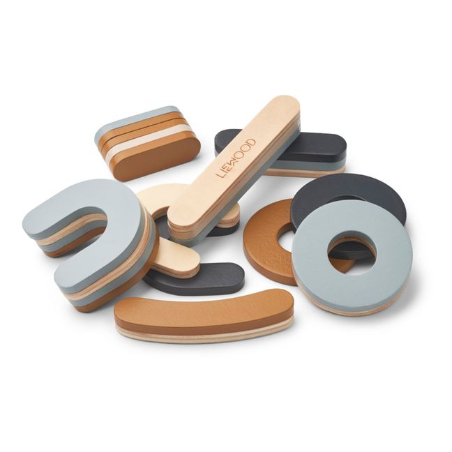 Chiffres magnetiques Jota | Bleu