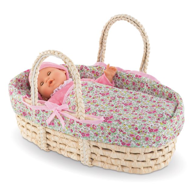 Braided Moses Basket and Accessories