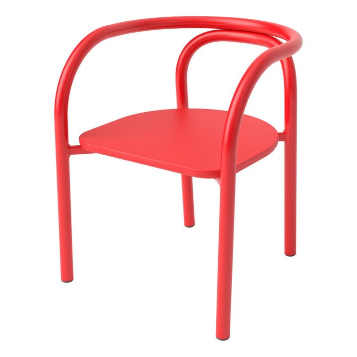 Chaise pour enfant Baxter | Rouge- Image produit n°0