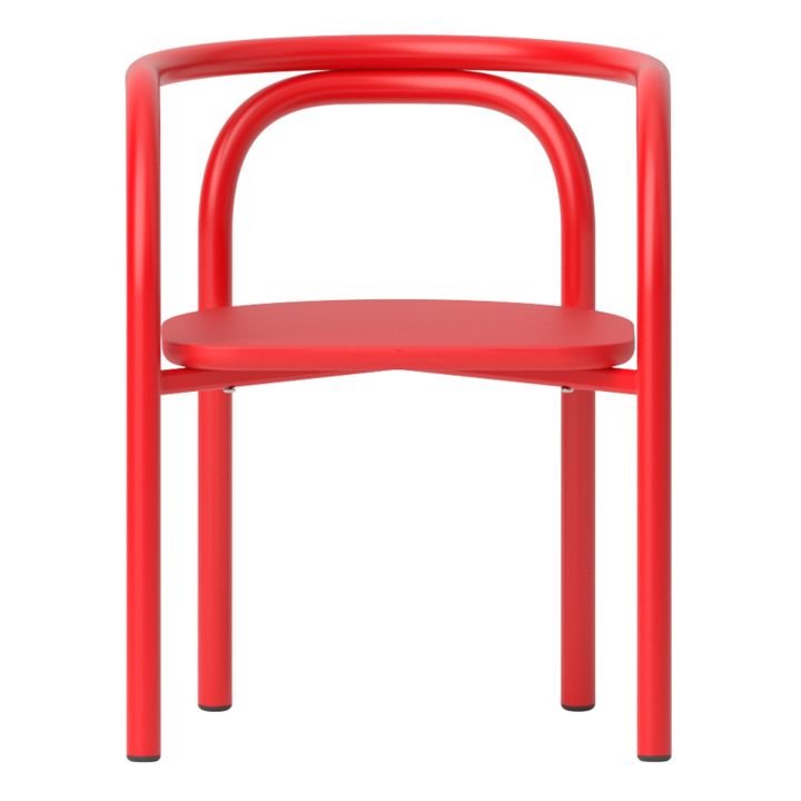 Chaise pour enfant Baxter | Rouge- Image produit n°2