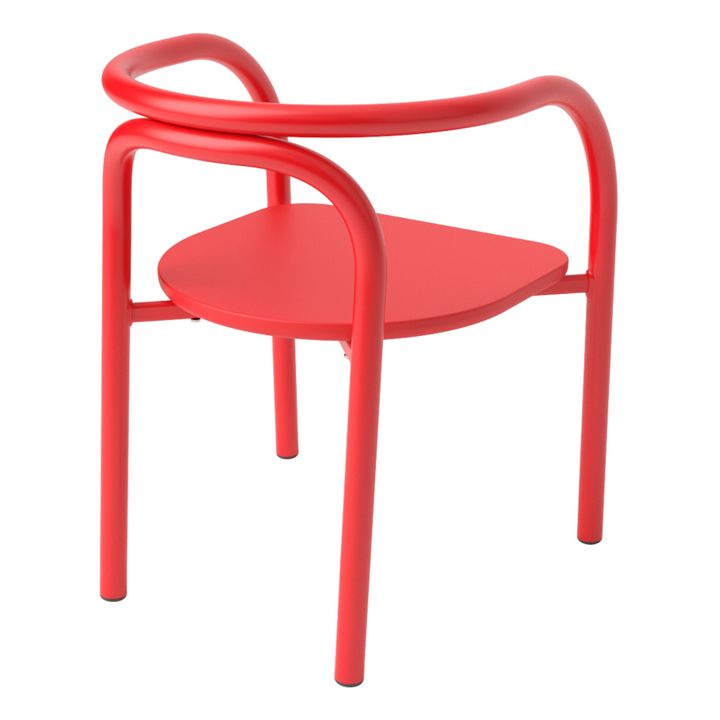 Chaise pour enfant Baxter | Rouge- Image produit n°4