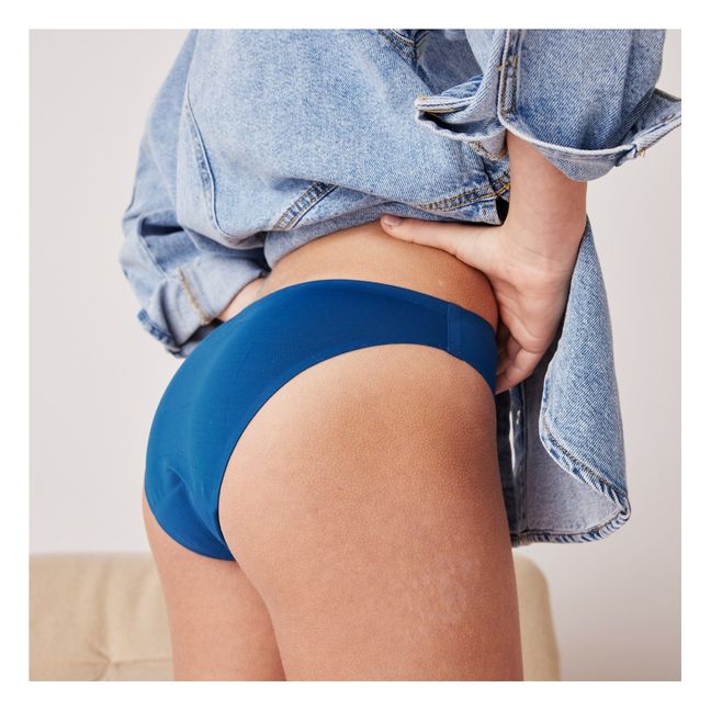 Culotte Menstruelle Girls - Flux Moyen | Bleu