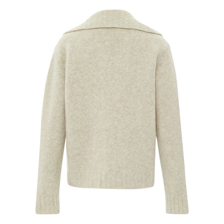 Reza Polo Neck Jumper | Beige- Product image n°4