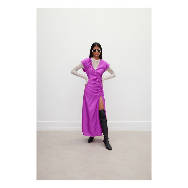 Dorinde Dress Viola- Immagine del prodotto n°3