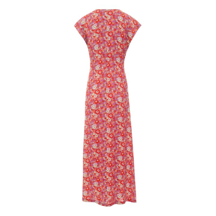 Dorinde Floral Print Dress Rosso- Immagine del prodotto n°5