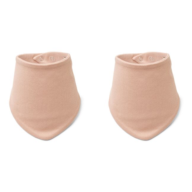 Anette Bandana Bibs - Set of 2 | Blassblau