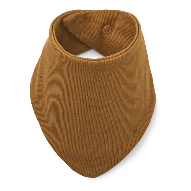 Anette Bandana Bibs - Set of 2 | Caramel