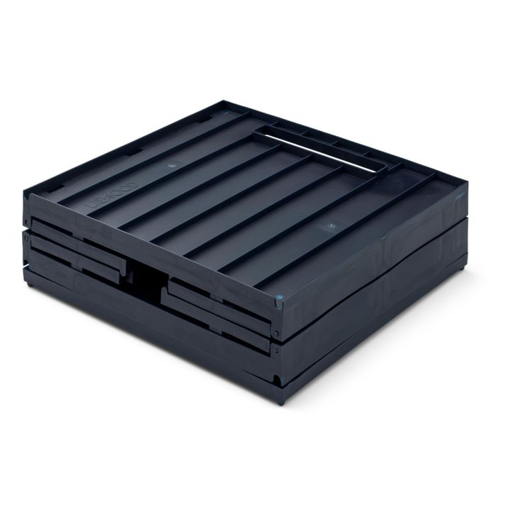 Elijah Storage Box and Lid | Navy blue- Product image n°2